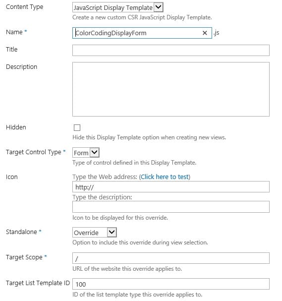 sharepoint 2022 display templates